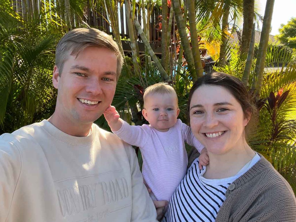 Pastor's family at St Paul's Anglican, CarlingFord